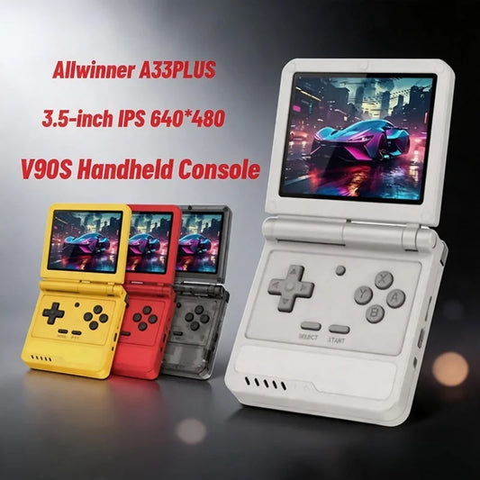 iGameConsole POWKIDDY Retro Best Premium Retro Handheld Console 2026 | 10000 Preloaded GBA SNES PS1 Games Plug and Play | Back to School Gift for Kids Adults Dad | 480 Inch IPS Linux 64GB Emulator Console | Nostalgic Classic Gaming Childhood Memories