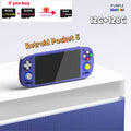 Retroid Pocket 5 Retro Handheld Game Console 5.5 Inch OLED Screen Video Game Consoles SD865 12G+128G Android13 PSP PS2 Gift RP5