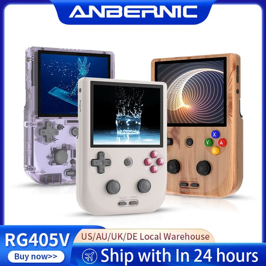 iGameConsole Anbernic Best WiFi Retro Handheld Console 2026 | 10000 Preloaded GBA SNES PS1 Games Plug and Play | Back to School Gift for Kids Adults Dad | 4 Inch IPS Android 64GB Emulator Console | Nostalgic Classic Gaming Childhood Memories