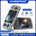 Anbernic RG405M Retro Handheld Game Console 4 inch IPS Touch Screen T618 CNC/Aluminum Alloy Android 12 Portable Player 3000+Game