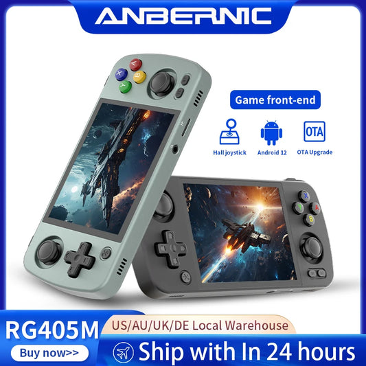 iGameConsole Anbernic Best Retro Handheld Gaming Console 2026 | 10000 Preloaded GBA SNES PS1 Games Plug and Play | Back to School Gift for Kids Adults Dad | 4 Inch IPS Android 64GB Emulator Console | Nostalgic Classic Gaming Childhood Memories
