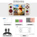 Anbernic RG Cube Retro Handheld Game Console 64bit Android 13 Unisoc T820 3.95 Inch IPS Screen Hall Joystick RGB Lighting Effect