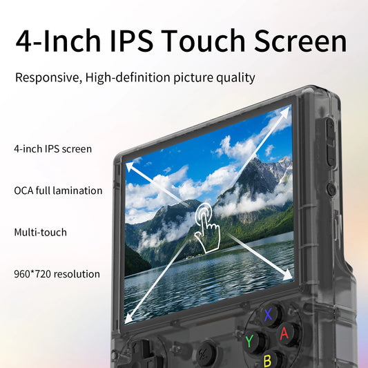 iGameConsole Anbernic Best Retro Handheld Gaming Console 2026 | 10000 Preloaded GBA SNES PS1 Games Plug and Play | Back to School Gift for Kids Adults Dad | 4 Inch IPS Android 64GB Emulator Console | Nostalgic Classic Gaming Childhood Memories