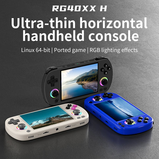 iGameConsole RG40XX Best Retro Handheld Gaming Console 2026 | 5000 Preloaded GBA SNES PS1 Games Plug and Play | Back to School Gift for Kids Adults Dad | 4.0 Inch IPS Linux 64GB Emulator Console | Nostalgic Classic Gaming Childhood Memories