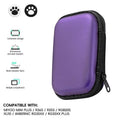 For R36S/R35XX Game Console Storage Bag EVA Hard Portable Protective Case Accessories R36S Silicone Cover, Screen Protector Film