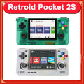 In stock! Retroid Pocket 2S Handheld Game Console Android11 Google Playstore Hall Joysticks for PS1 PSP NES SNES MD GB NGC Games