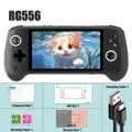 ANBERNIC RG556 Handheld Game Console 5.48 Inch AMOLED Screen 1080*1920 Android 13 RAM8G+128G PS2Game 5G WIFI 512G 80000Games
