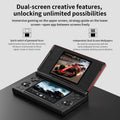Anbernic RG DS Retro Video Game Console 4 Inch IPS Dual Multi-touch Screen Android 14 Flip Game Player RGDS For Christmas Gift