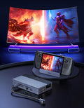 UGREEN Steam Deck Dock 6/9Ports USB C Gaming HUB Foldable Stand 4K HDMI/DisplayPort RJ45 100W 5/10Gbps USB A&C for Rog Legion Gp