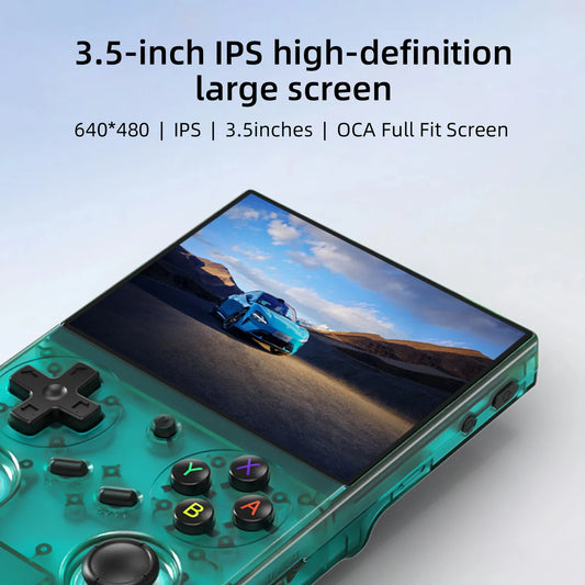 iGameConsole RG35XX Best Premium Retro Handheld Console 2026 | 10000 Preloaded GBA SNES PS1 Games Plug and Play | Back to School Gift for Kids Adults Dad | 3.5 Inch IPS Linux 64GB Emulator Console | Nostalgic Classic Gaming Childhood Memories