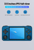 ANBERNIC RG353M Handheld Game Console 3.5 Inch Multi-touch Screen Dual OS Aluminum Alloy Shell HDMI-compatible WIFI Gaming Video Player
