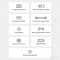 MINILOONG POCKET 1 Modular Retro Handheld Emulator 4" 4:3 IPS RGB Hall Joystick LOONG OS Open Source OTA 4000mAh Gift POCKET1