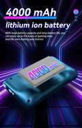 Upgraded XF40H Handheld Game Console, WiFi Online for Multiplayer Preloaded Emulators 4.0 Inch 4KHD IPS Screen Open Source Linux