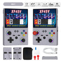 FLLBW XF45V Open Source Retro Handheld Gaming Console RK3326 4.5-inch IPS Screen  Portable RGB Hall Joystick WIFI Vibration