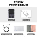 Anbernic RG353V RG353VS Retro Handheld Game Console 3.5” IPS Screen RK3566 Video Portable Player 4000+Games Support Wired Handle