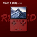 TRIMUI BRICK Handheld Game Console 3.2'' IPS Screen Linux System Trimui UI Metal Back Panel Key LED Lighting Free Keycap Gifts
