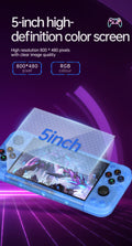 iGameConsole RG50XX Handheld Best Retro Handheld Gaming Console 2026 | 10000 Preloaded GBA SNES PS1 Games Plug and Play | Back to School Gift for Kids Adults Dad | 5 Inch IPS Linux 64GB Emulator Console | Nostalgic Classic Gaming Childhood Memories