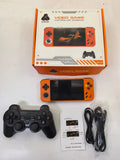 FLLBW NEWM41 Retro Handheld Game Console 4.2 Inch IPS Screen 64GB Portable Gaming Device with Built in 18000Games PS1
