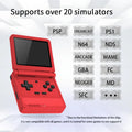 POWKIDDY V90S Retro Handheld Game Console 3.5 lnch 4:3Dual Type-C Long IPS Screen A133 Plus Flip Battery Life Cheap Kid Gift New