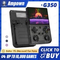 BATLEXP G350 Handheld Game Console 3.5'' IPS Screen Linux System Dual Joystick Vibration Motor Retro Portable Video Console Gift