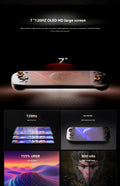 Ayn Odin 2 Portal Odin2 7inch Game Console 8000mah 8gen2 Open Source Retro Video 120hz Screen Handheld Game Player pc customized
