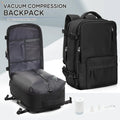 Easyjet Cabin Bag 45x36x20 Vacuum Travel Backpack, Hand Luggage Business Laptop Women Men Backpack Work Bag, Vacuum Storage Bags