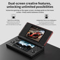 Anbernic RG DS Retro Video Game Console 4 Inch IPS Dual Multi-touch Screen Android 14 Flip Game Player RGDS For Christmas Gift