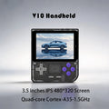NEW V10 Retro Video Handheld Game Console 3.5 Inch IPS GBA Dot-To-Dot High-Definition 480*320 Screen Children's Gifts