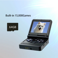 Powkiddy V90 3.0Inch IPS Screen Retro Video Game Console Open Source For PS1 Mini Portable Handheld Game Console 64G 15000Games