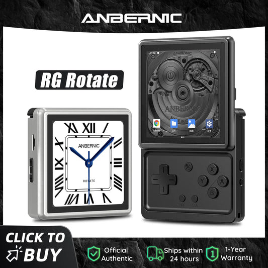 iGameConsole Anbernic Best WiFi Retro Handheld Console 2026 | 10000 Preloaded GBA SNES PS1 Games Plug and Play | Back to School Gift for Kids Adults Dad | 3.5 Inch IPS Android 32GB Emulator Console | Nostalgic Classic Gaming Childhood Memories