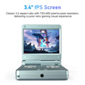 Anbernic RGSP 64 Bit Retro Handheld Game Player 16G Built-in Linux System Foldable 3.4 Inch IPS Screen Retro Game Console RG SP