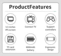 Powkiddy X55 Retro Handheld Game Console 5.5 Inch HD Portable WiFi Gaming Console for Kids Adults RK3566 Open Source Emulators