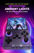 FLLBW XF40V Retro Handheld Game Console Linux 4.0'' IPS Screen Supports WiFi Arcade Joystick Portable Pocket Video Games Player