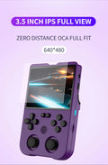 XU10 2.0 Version Retro Handheld Game Console Linux System 3.5 Inch IPS Screen 3000mAh Battery Nostalgic Retro Video Player
