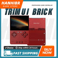 TRIMUI BRICK Portable Retro Game Console 400PPI IPS Screen Linux System 3000mAh Long-life LED Effect Game Lovers Keycaps free
