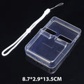 Transparent Case+Glass for R36S Game Console Protector Kit Clear Soft Silicone Anti-Scratch Case Tempered Glass Screen Protector