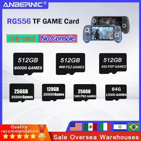 iGameConsole Anbernic MicroSD Card 2026 | Compatible Anbernic Retro Handheld Console Accessory | High-Speed Class 10 MicroSD Plug and Play Ready | Protect Your Gaming Investment Premium Quality | MicroSD Memory Card Retro Console Storage Upgrade