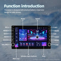 Jundof Android 16 Car Radio For Peugeot 107 Toyota Aygo Citroen C1 2005-2014 Stereo Carplay GPS Navi Multimedia Player No 2 Din