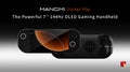 MANGMI POCKET MAX Handheld Game Console 7'' OLED 144Hz Screen Qualcomm SD865 Android 13 System 8000mAh Battery 27W Fast Charging