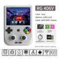 ANBERNIC RG406V Retro Handheld Game Console 4" IPS Multi-touch Screen Android 3D Hall Joystick 5500mAh Video Player 1080p DP Out