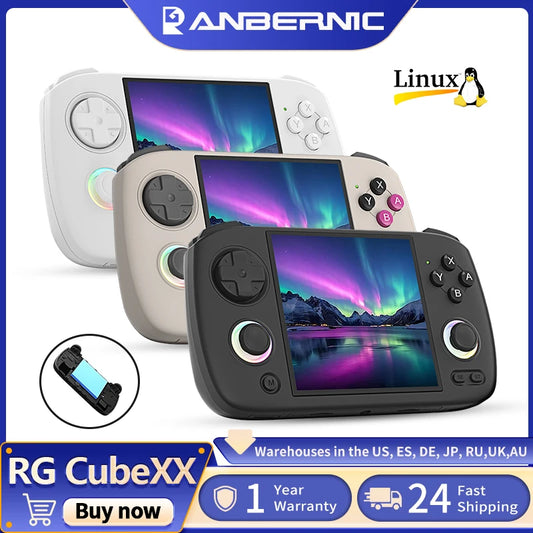 iGameConsole Anbernic Best WiFi Retro Handheld Console 2026 | 10000 Preloaded GBA SNES PS1 Games Plug and Play | Back to School Gift for Kids Adults Dad | 3.95 Inch IPS Linux 64GB Emulator Console | Nostalgic Classic Gaming Childhood Memories