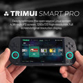 AMPOWN Trimui Smart Pro Consoles 4.96'' IPS Screen Handheld Game Players Linux System Emulator Portable Console Retro Video Game
