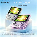 POWKIDDY V10 3.5-Inch IPS Oca Hd Full Fit Screen 480*320 Retro Handheld Game Console RK3326 Open Source Linux Children's Gifts