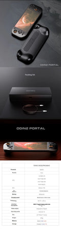 AYN Odin 2 Portal Handheld Game Console 7 Inch 120HZ Screen Android13 8000mAh 8Gen2 Open Source Portable Console PSP PS2 Gift