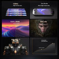 AYN Odin 2 Portal Retro Handheld Game Video Player Console 7 Inch 120HZ Screen Android 13 Bluetooth 16G+1TB PSP PS2 Gift 2 S