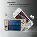 MINILOONG POCKET 1 Modular Retro Handheld Emulator 4" 4:3 IPS RGB Hall Joystick LOONG OS Open Source OTA 4000mAh Gift POCKET1