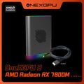 Onexplayer  Gpu Onexgpu 2 GPU Power Consumption 180W 12GB AMD Radeon RX 780OM Graphics Expansion Dock Oculink USB 4