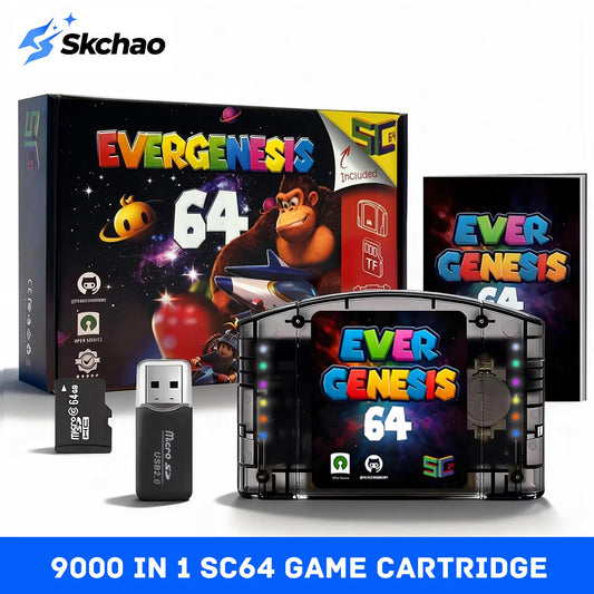 iGameConsole SC64 Flash MicroSD Card 2026 | Compatible SC64 Flash Retro Handheld Console Accessory | High-Speed Class 10 MicroSD Plug and Play Ready | Protect Your Gaming Investment Premium Quality | MicroSD Memory Card Retro Console Storage Upgrade