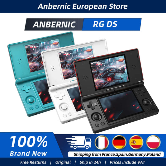 iGameConsole Anbernic Best Premium Retro Handheld Console 2026 | 10000 Preloaded GBA SNES PS1 Games Plug and Play | Back to School Gift for Kids Adults Dad | 4 Inch IPS Android 64GB Emulator Console | Nostalgic Classic Gaming Childhood Memories
