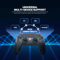 FANTECH NOVA IID WGP16D Wireless Game Controller for PS5 Hall Joystick and Trigger Built-in Gyro Sensor BT5.3 and Wired Gamepad